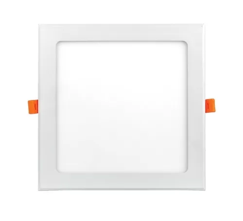 Panou LED incastrabil, patrat, 12W, SMD2835, lumina neutra
