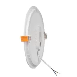 Panou LED incastrabil, rotund, 12W, SMD2835, lumina neutra — imagine 2