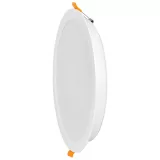 Panou LED rotund incastrat 220-240V AC120 24W 4000K — imagine 2