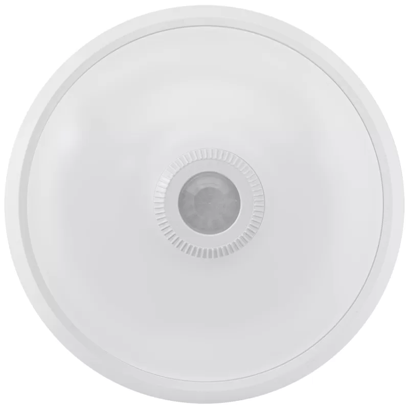 Plafoniera LED cu senzor PIR, rotunda, alba, 15W, 4000K, 220-240V AC, IP20