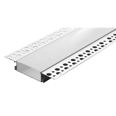 Profil aluminiu banda LED pentru rigips, 46mm, 3m - Comenzi sub 25 buc/bax: ridicare din depozit