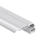 Profil din aluminiu pentru banda LED, 2m, pentru scara — imagine 1