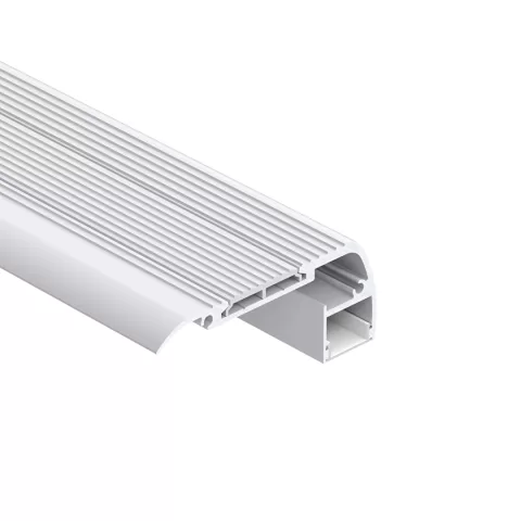 Profil din aluminiu pentru banda LED, 2m, pentru scara