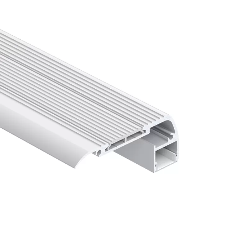 Profil din aluminiu pentru banda LED, 2m, pentru scara