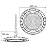 Lampa LED industriala 150W 5000k 220-240v AC IP 54 — imagine 5