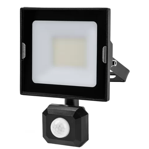 Proiector LED Slim cu senzor PIR 30W, 4000K, 220-240V AC, IP44