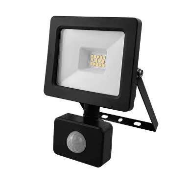 Proiector LED slim cu senzor PIR 20W, 4000K, 220-240V AC, IP44