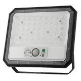 Proiector LED solar cu senzor PIR, 90°, 10W, 5500K, IP65 — imagine 1