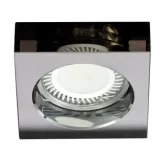 Rama incastrabila pentru spot, fixa, corp cristal fumuriu, MR16 — imagine 1