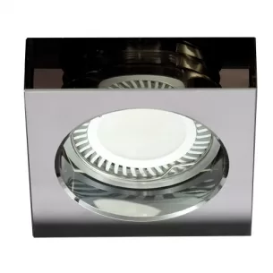 Rama incastrabila pentru spot, fixa, corp cristal fumuriu, MR16