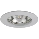 Rama spot incastrata, rotunda, GU10, alba, aluminiu, IP20 — imagine 2