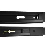 Sina pentru proiectoare, 2 fire, 2M, neagra — imagine 3