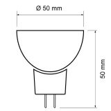 Spot LED, 6W, MR16, 2700K — imagine 2