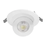 Spot LED downlight 7W 3000K/4200K/6500K, alb, montaj incastrat — imagine 1