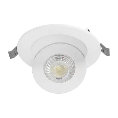 Spot LED downlight 7W 3000K/4200K/6500K, alb, montaj incastrat