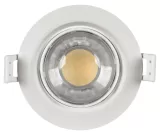 SPOT LED INCASTRABIL, rotund, reglabil, 8W, lumina neutra — imagine 1