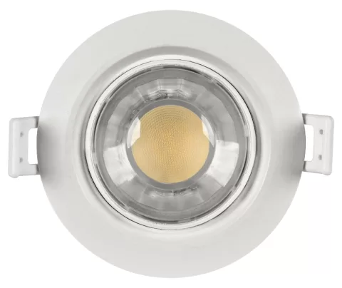 SPOT LED INCASTRABIL, rotund, reglabil, 8W, lumina neutra