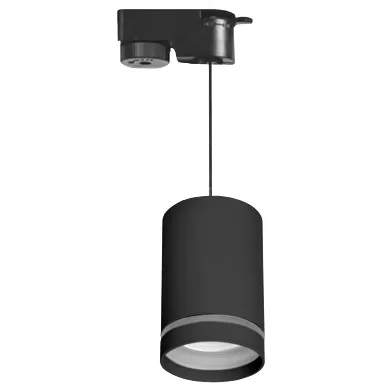 SPOT SUSPENDAT PENTRU SINA 2 FIRE GU10 220/240 IP20 NEGRU