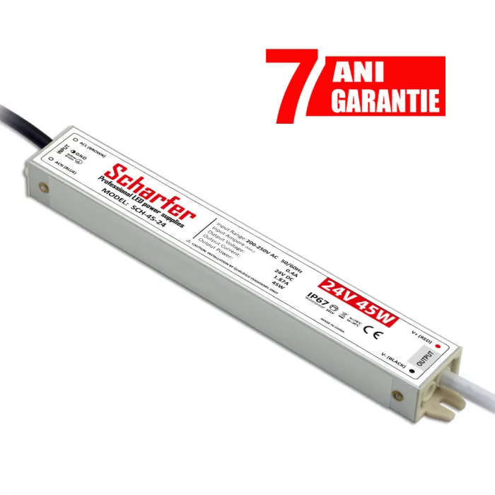 SURSA ALIMENTARE PROFESIONALA 24V 45W IP67