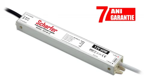 SURSA DE ALIMENTARE PROFESIONALA 12V 60W IP67 SCHARFER
