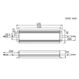 SURSA DE ALIMENTARE PROFESIONALA 12V 200W IP67 — imagine 2