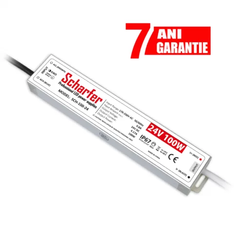 SURSA DE ALIMENTARE PROFESIONALA 24V 100W IP67