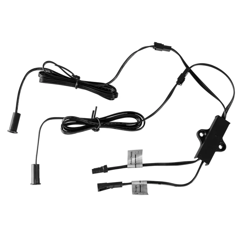 Senzor IR cu doua functii pentru montaj in interior si suprafata, dublu, 12-24V DC, 60W, 5 cm