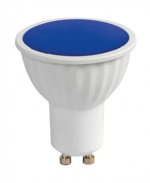 Spot LED, 5W, GU10, 220-240V AC, lumina albastra