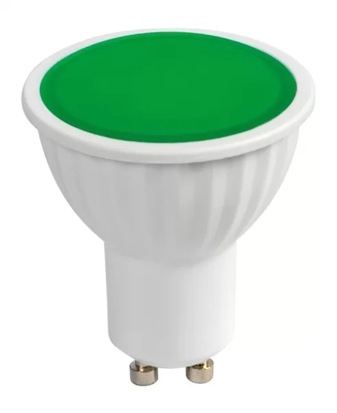 Spot LED, 5W, GU10, 220-240V AC, lumina verde