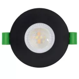 Spot negru LED dimabil 6W, 3000K/4000K/6500K, 220-240V AC, IP44 — imagine 2