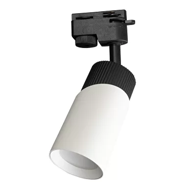 Spot sina, 2 fire, GU10, 220-240V AC, IP20, negru & alb