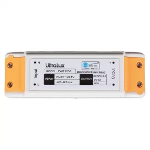 SURSA MINI ALIMENTARE BENZI LED, 36W, 12V DC, IP20