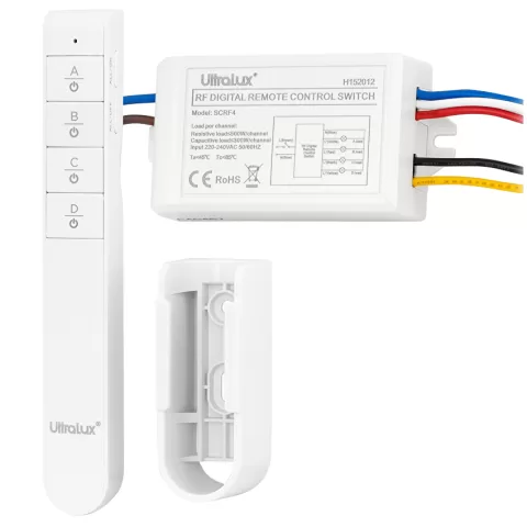 Telecomanda cu functie de intrerupator RF, 4 canale, 220V