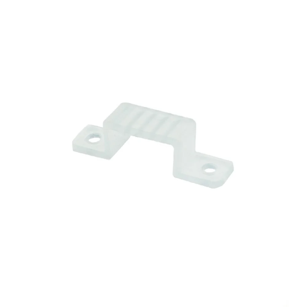 Clips Fixare Bandă LED 2835/5730 Transparent 34x10mm Optonica