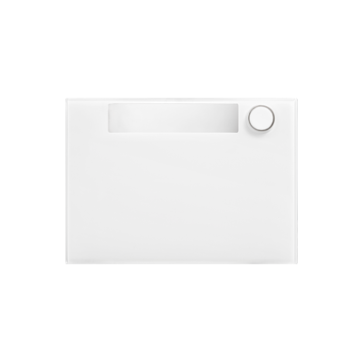 Rama alba ALPHA 1 buton de apel