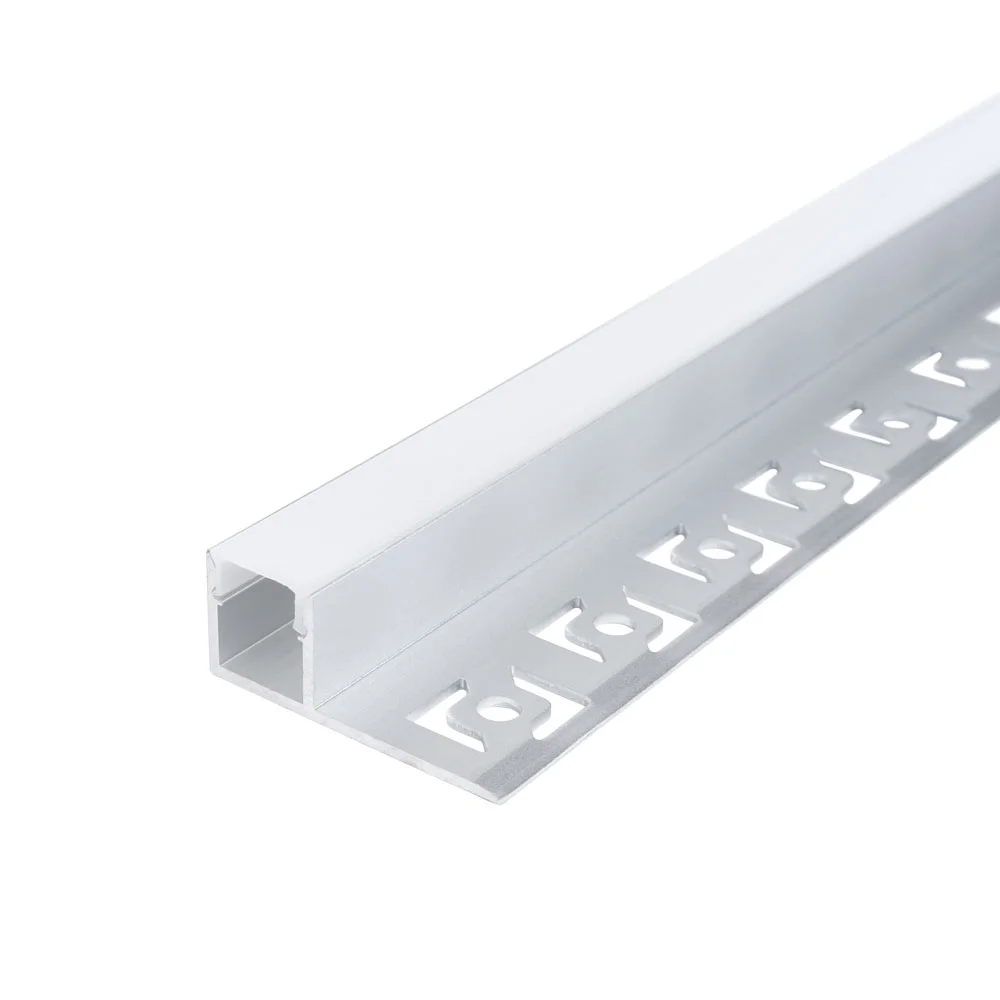 Profil Aluminiu pentru Bandă LED Gri 2m 33x12.5mm Optonica
