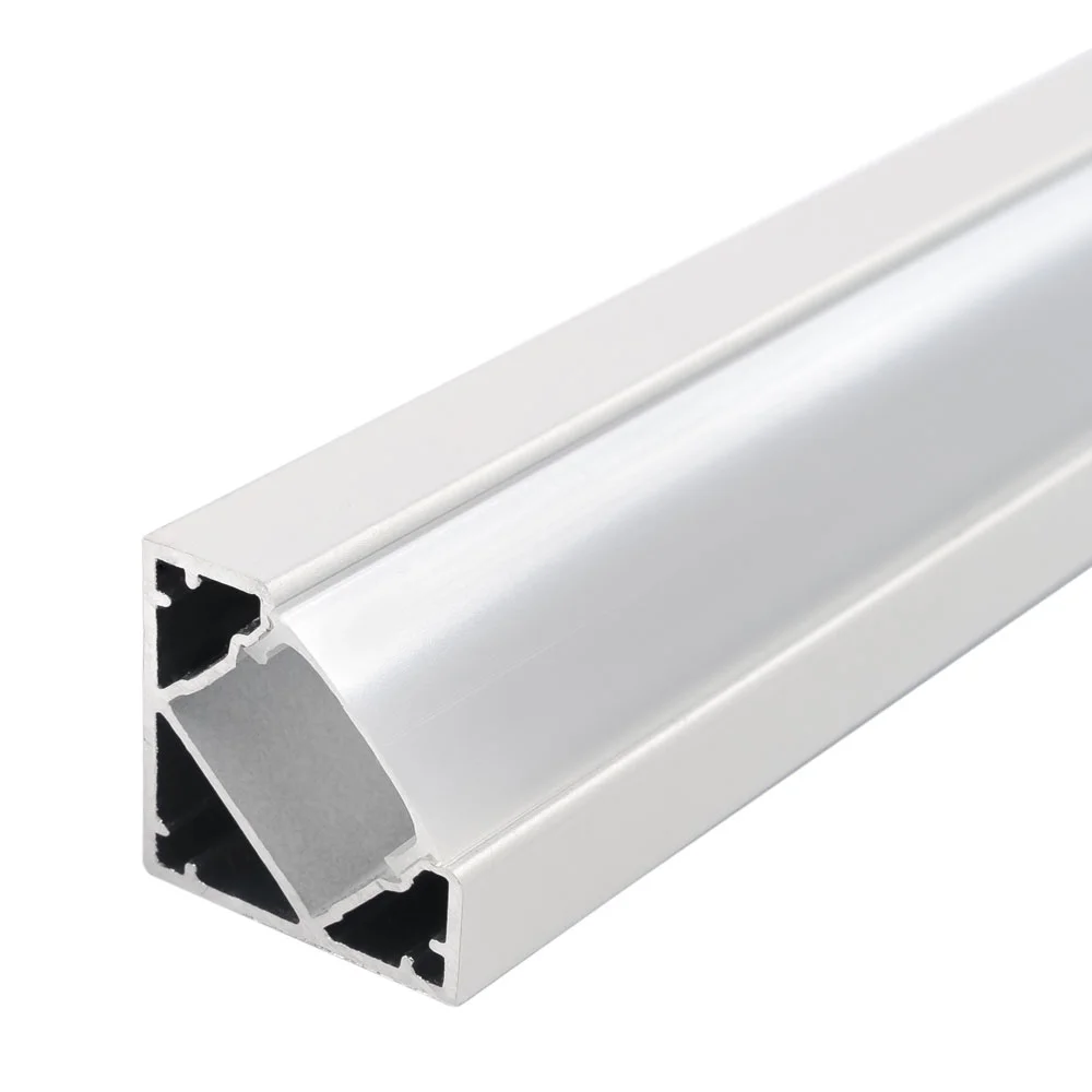 Profil Aluminiu pentru Bandă LED 2m 19x19mm Alb Mat Optonica