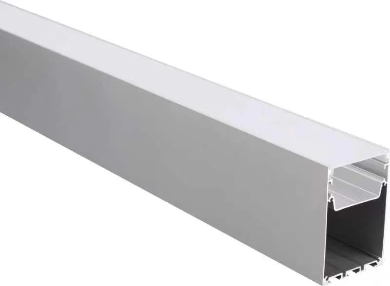 Profil Aluminiu pentru Bandă LED 2m Alb cu Capac Alb 75x50mm Optonica