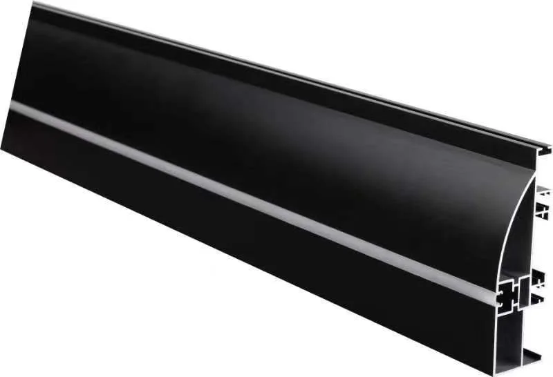 Profil Aluminiu pentru Benzi LED Negru 2m Montaj Pardoseală Optonica