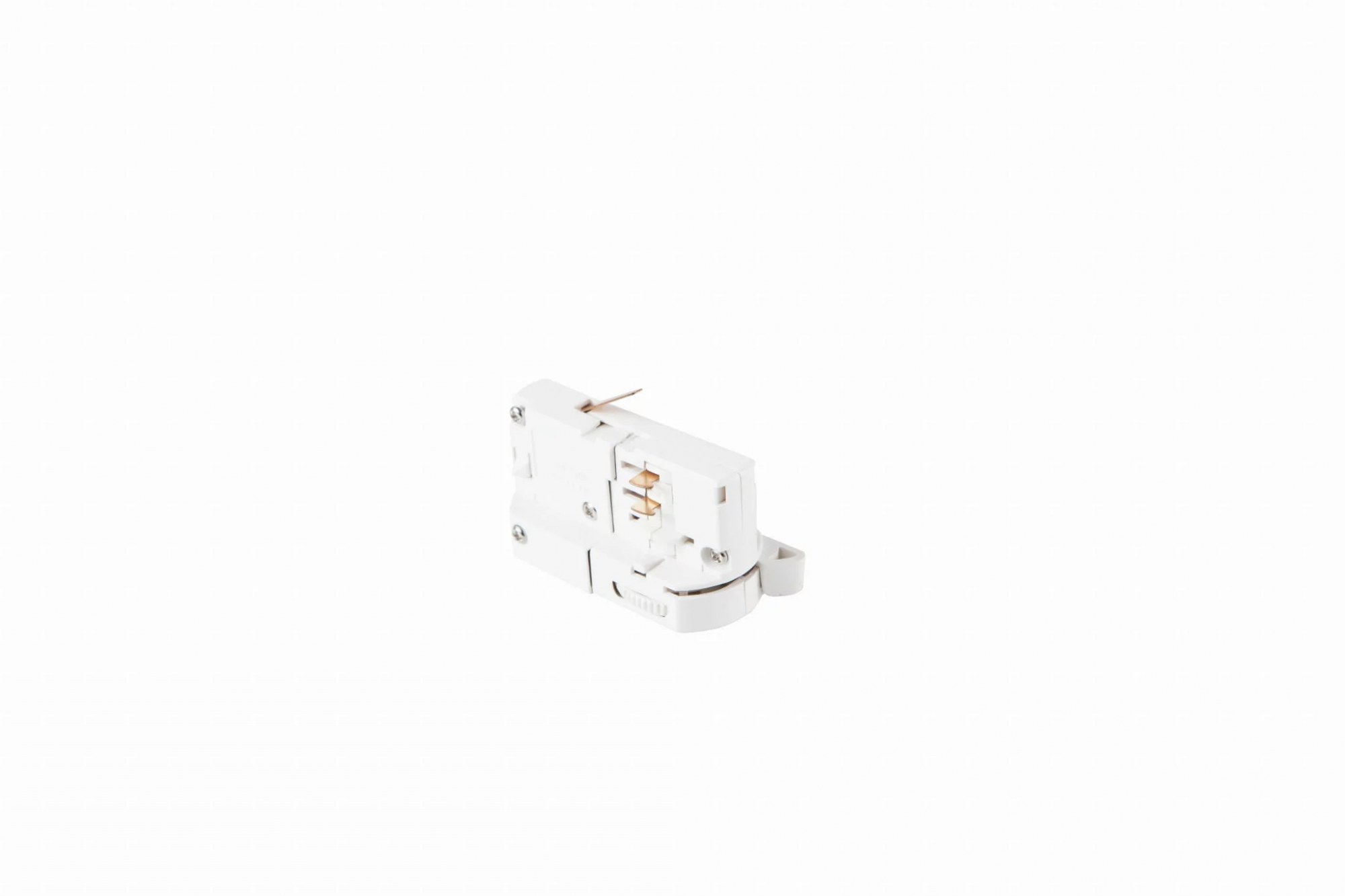 Adaptor pentru lustre suspendate pe șină trifazată alb Maxlight MHT1-AD-WH