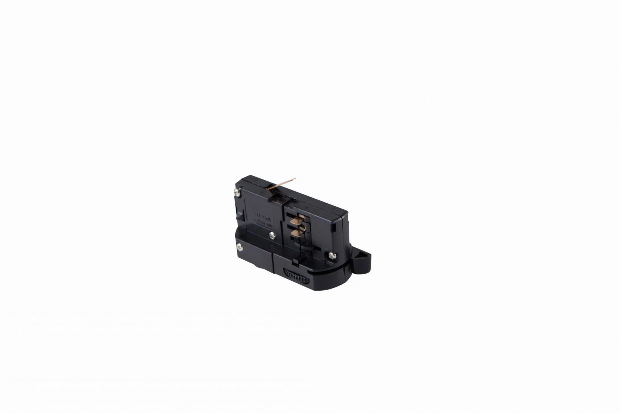 Adaptor pentru lustre suspendate pe șină trifazată negru Maxlight MHT1-AD-BK