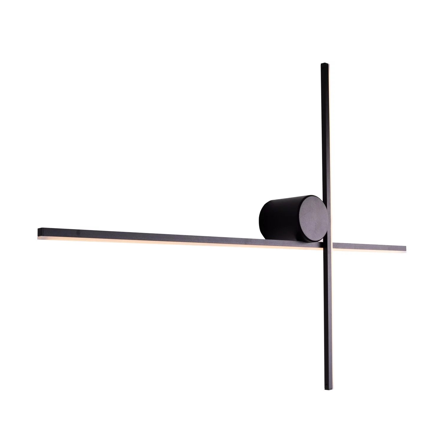 Aplică LED Arne 60cm 10W 650lm 3000K IP44 negru Maxlight W0369