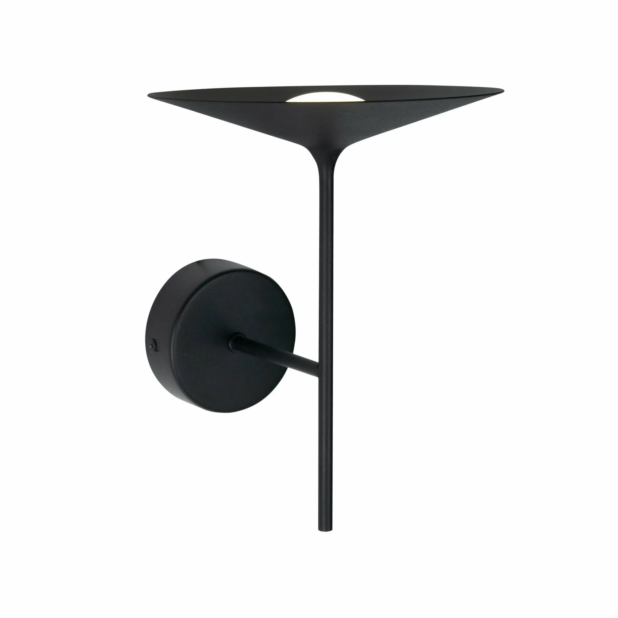 Aplică LED Hana 6W 540lm 3000K negru Maxlight W0303