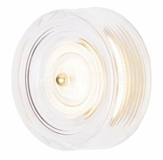 Aplică LED Lipari 6W 493lm 4000K Ø16cm auriu periat Maxlight W0358