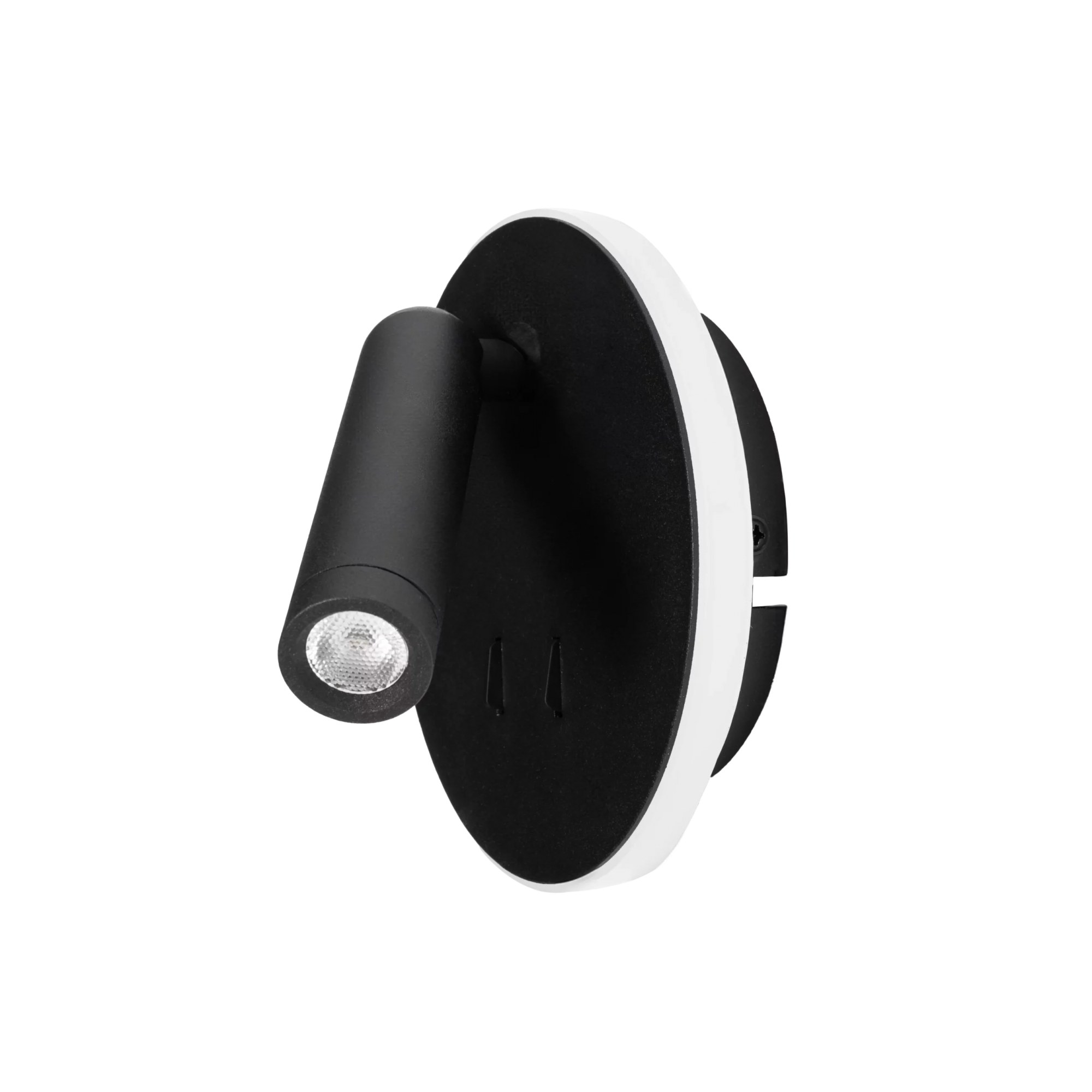 Aplică LED Lux 3+4W 336lm 3000K Ø14,4cm negru Maxlight W0432