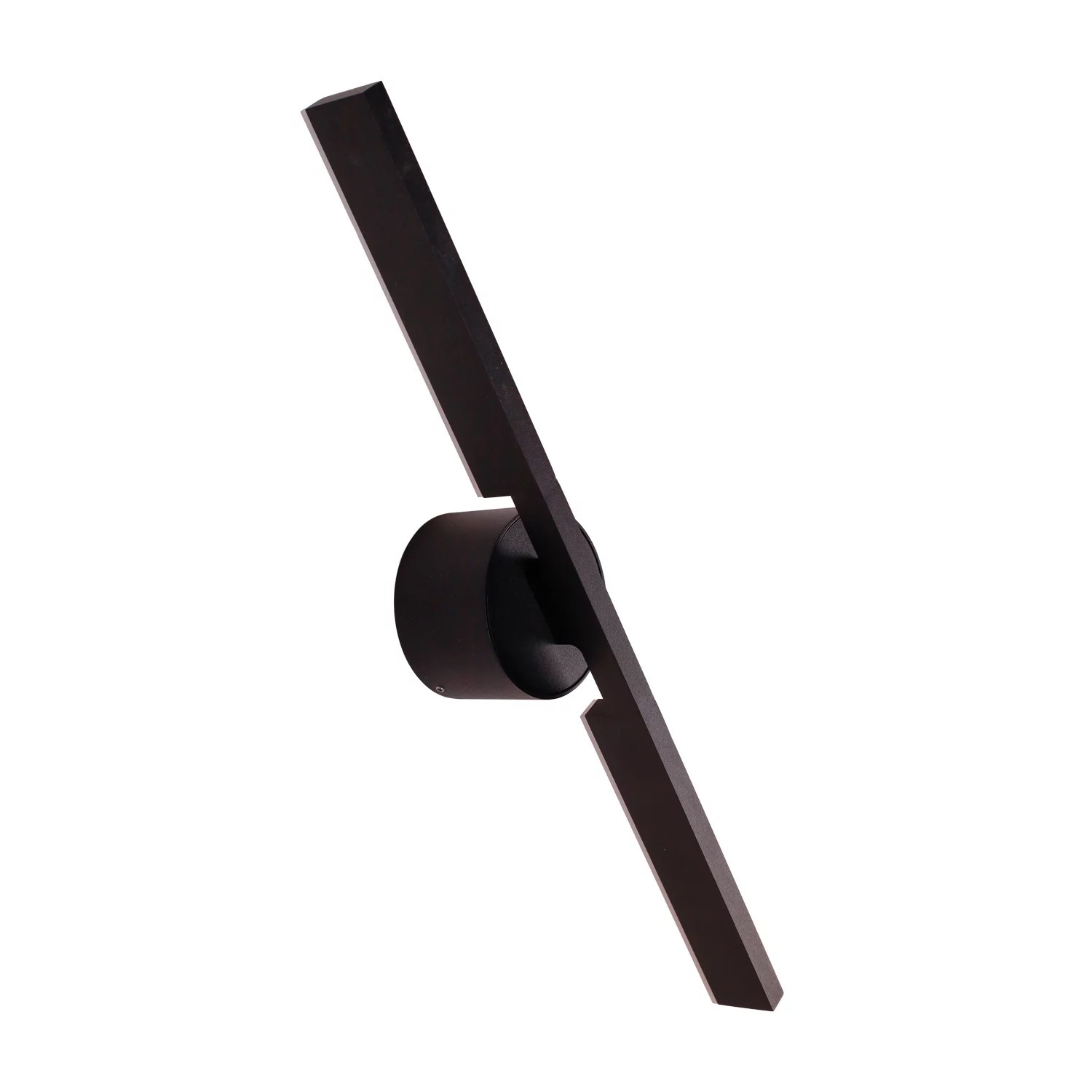 Aplică LED Merano II 10W 870lm 3000K L45cm negru Maxlight W0348