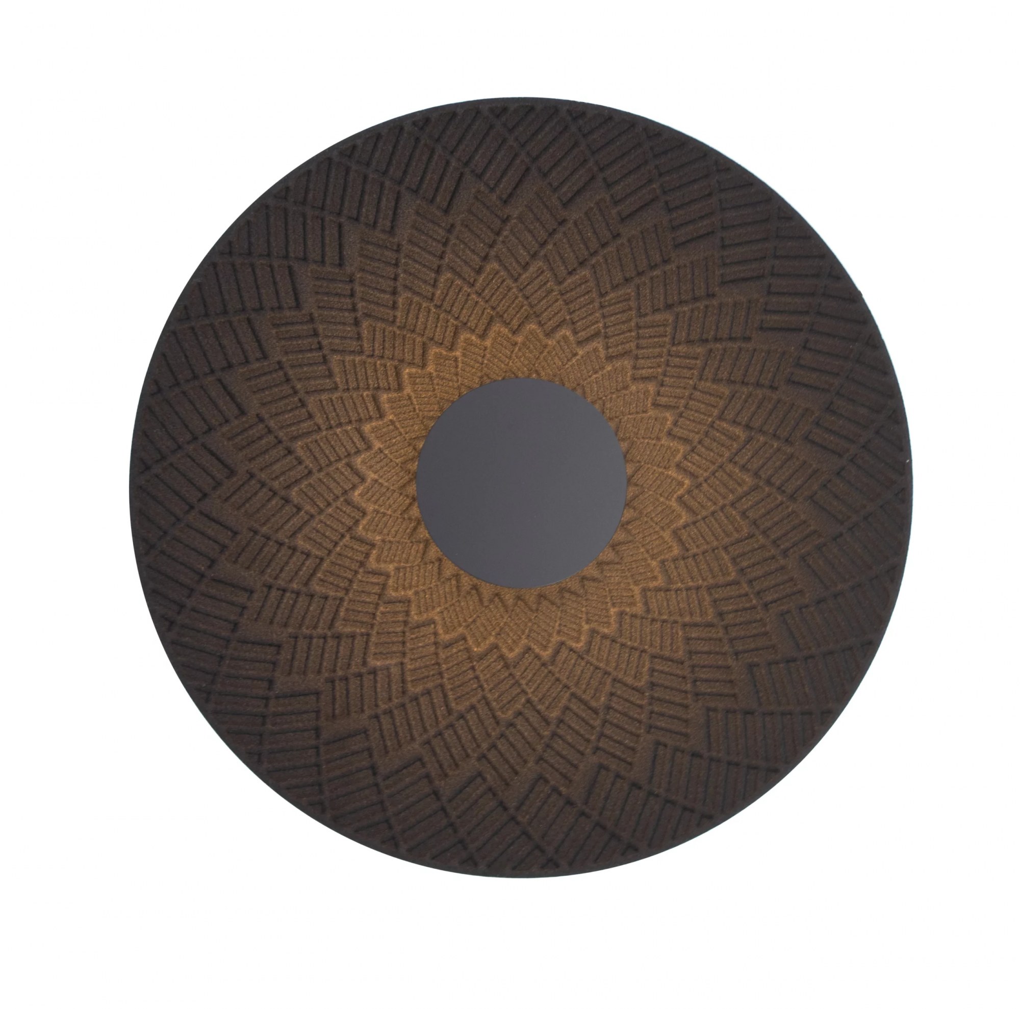 Aplică LED Misaki 5W 105lm 3000K 110° Ø44cm negru-maro RAL 8025 Maxlight W0456