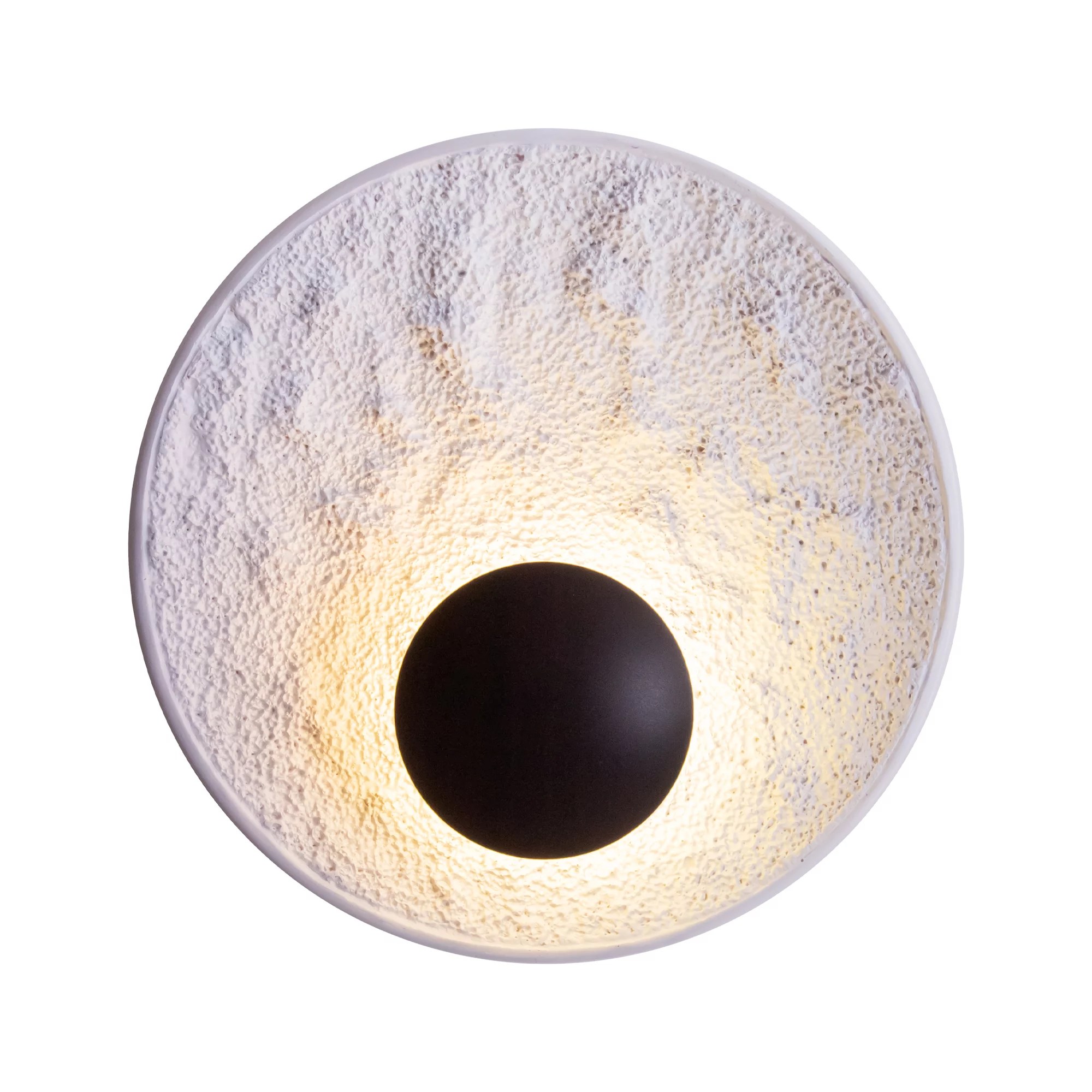 Aplică LED Oyaka 5W 300lm 3000K Ø29cm negru Maxlight W0325