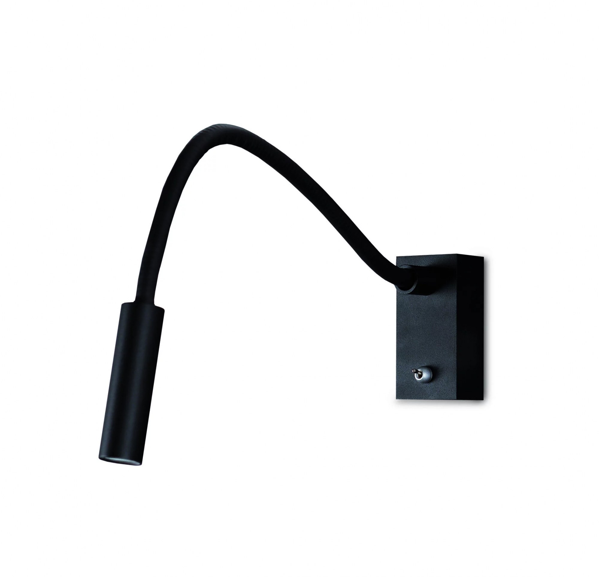 Aplică LED Rider 3W 190lm 3000K negru Maxlight W0046