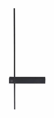 Aplică LED Sabre 61cm 6W 420lm 3000K dimabil negru Maxlight W0281